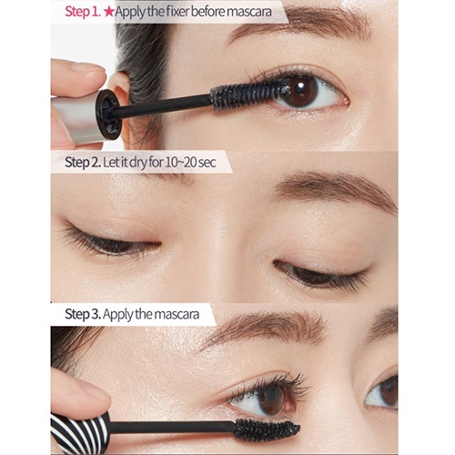 Mascara định hình mi màu đen ETUDE HOUSE Dr.Mascara Fixer Black 6g nắp bạc | BigBuy360 - bigbuy360.vn