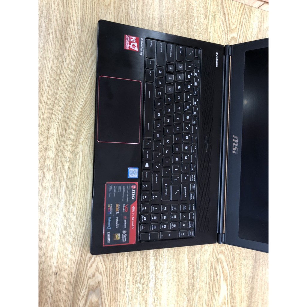 Laptop Gaming MSI GS63 Core i7 8570H 16gb- 256gb + 1tb GTX 1060 | WebRaoVat - webraovat.net.vn