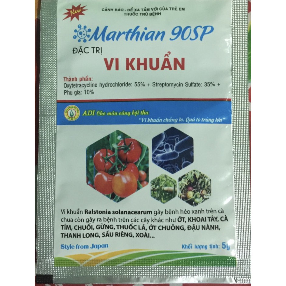 Thuốc trị vi khuẩn MARTHIAN 90SP