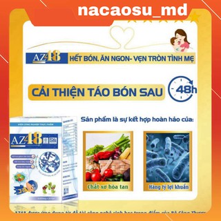 Men tiêu hoá az48 giúp bé hêt táo bón , Men az48 hết biếng ăn (tặng 4 gói nhỏ )