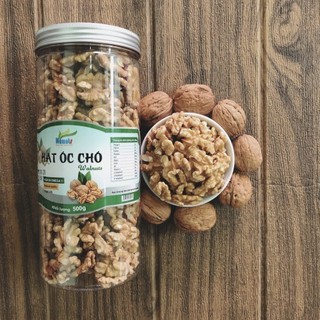 Nhân hạt óc chó vàng chuẩn mỹ đã sấy chín tách vỏ ăn vặt bà bầu 500gr
