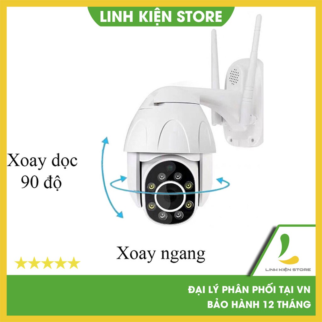 Camera Giám Sát Yoosee KB X3 Có camera quay hồng ngoại, quay hình ban đêm