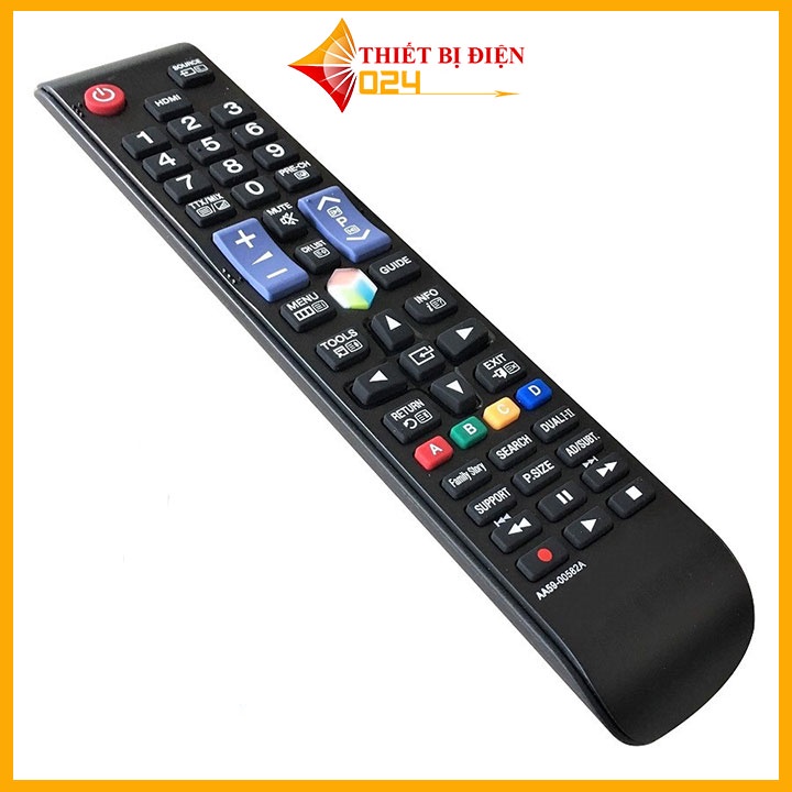 COMBO REMOTE ĐIỀU KHIỂN TIVI SAMSUNG LED/LCD NGẮN XỊN 5 ĐÔI PIN CON THỎ AAA