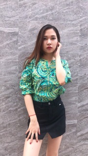 Áo so mi cổ trụ