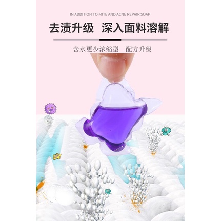 HỘP 30 VIÊN GIẶT XẢ QUẦN ÁO 3 IN 1