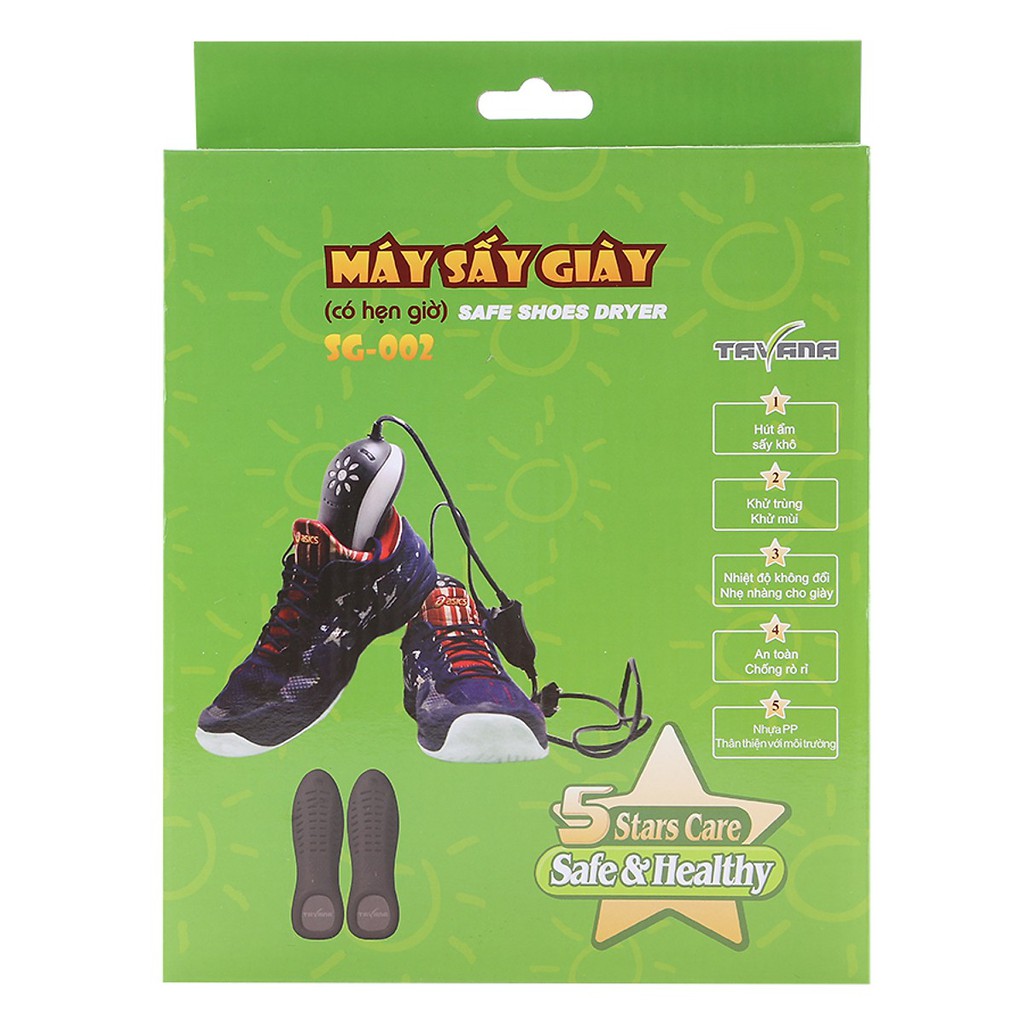 Máy sấy giày cao cấp Tavana SG-002 (có hẹn giờ)