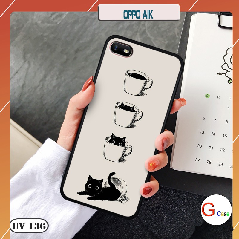 Ốp OPPO A1K lưng nhám viền dẻo