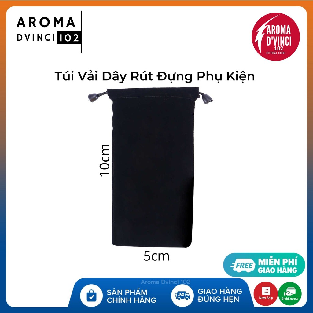Túi Vải Rút Dây Đa Năng Kích Thướt 10*5  - Đựng Phụ Kiện | DVINCE Store