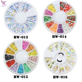 Khay phụ kiện trang trí móng tay mix kiểu