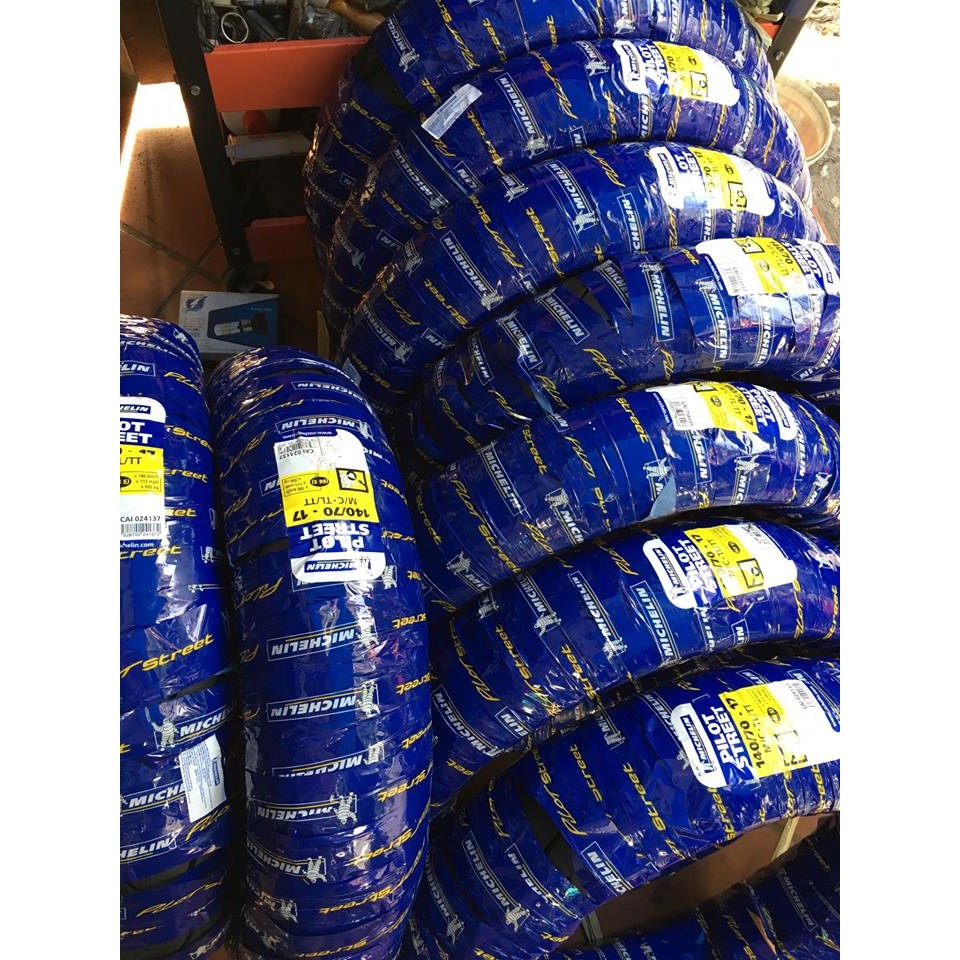 VỎ MICHELIN GAI PILOT STREET 80/90-17 VÀ 100/80-17