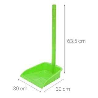 Ky hốt rác cán nhựa dài, cao 60 cm, đủ màu, bền chắc dễ sử dụng - Điện nước gia dụng Hoàng Kim