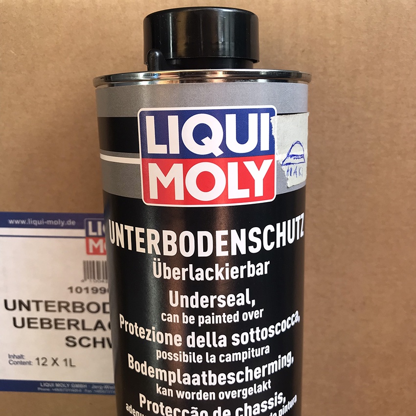 Chai sơn phủ gầm ô tô (xịt phủ gầm ô tô) chống rỉ sét Liqui Moly 1L màu đen nhập Đức