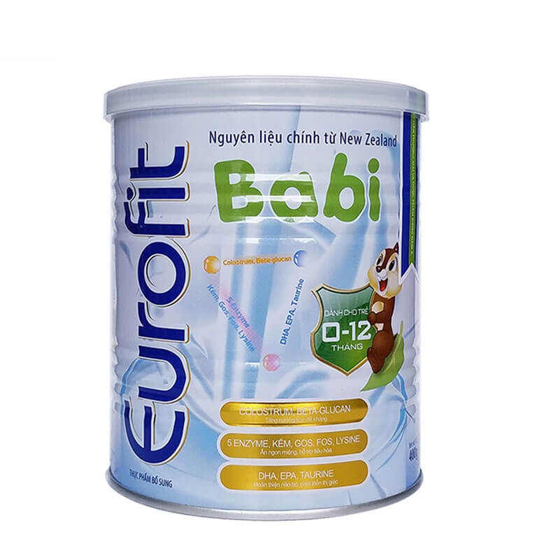 Sữa bột công thức Eurofit Baby Hộp 900g