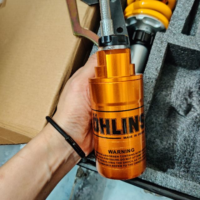 Phuộc sau NITRON OHLINS bình dầu Raider Satria