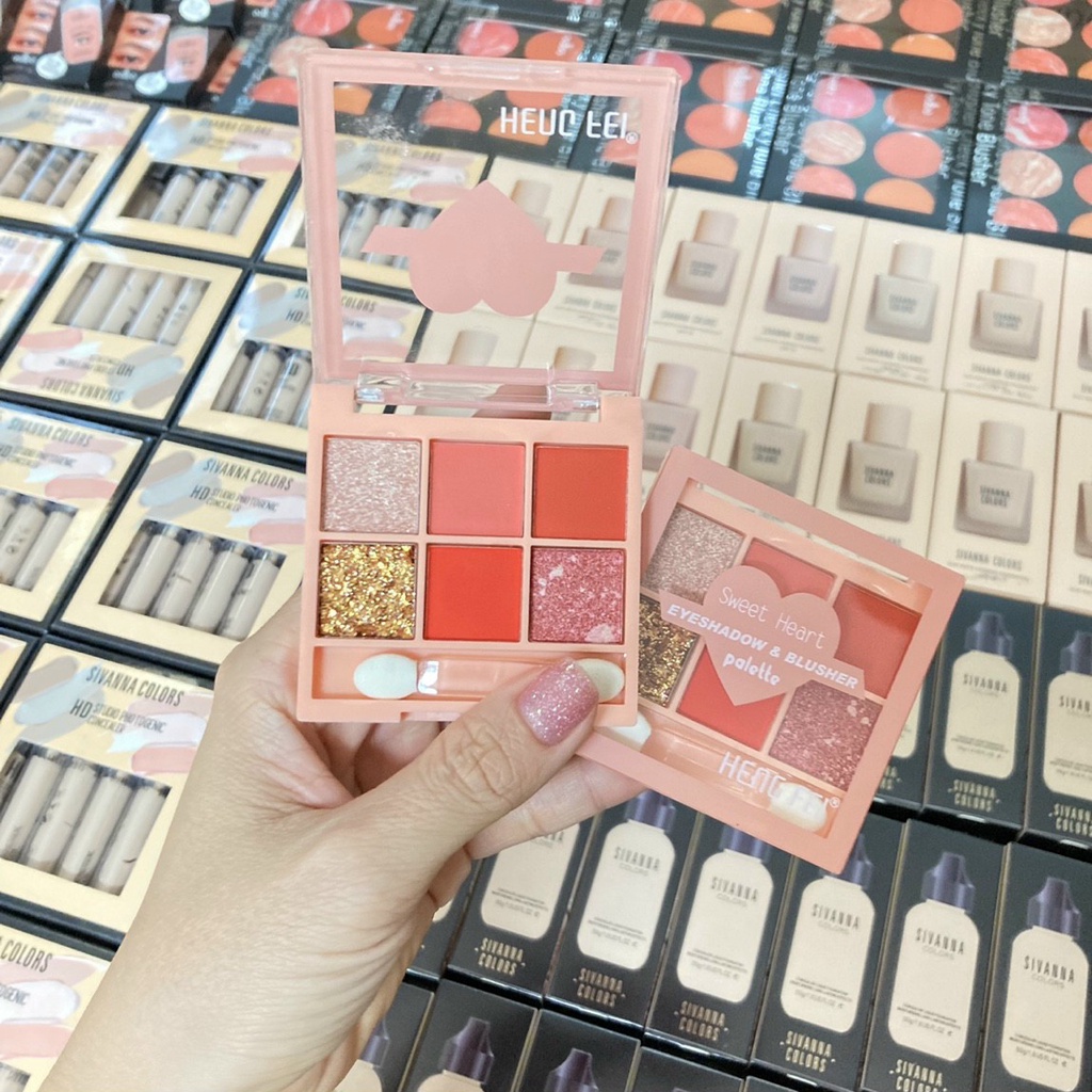 Mix bộ trang điểm 7 món cho học sinh