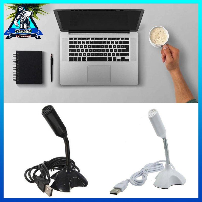 [Fitslim] Dedicate USB Capacitive Mini Microphone Stand for PC Laptop Wired Device