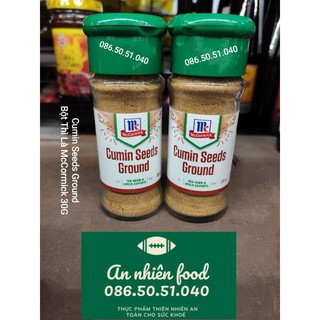 Bột Thì Là Hữu Cơ  Cumin Ground 30 gram hiệu Mccormick