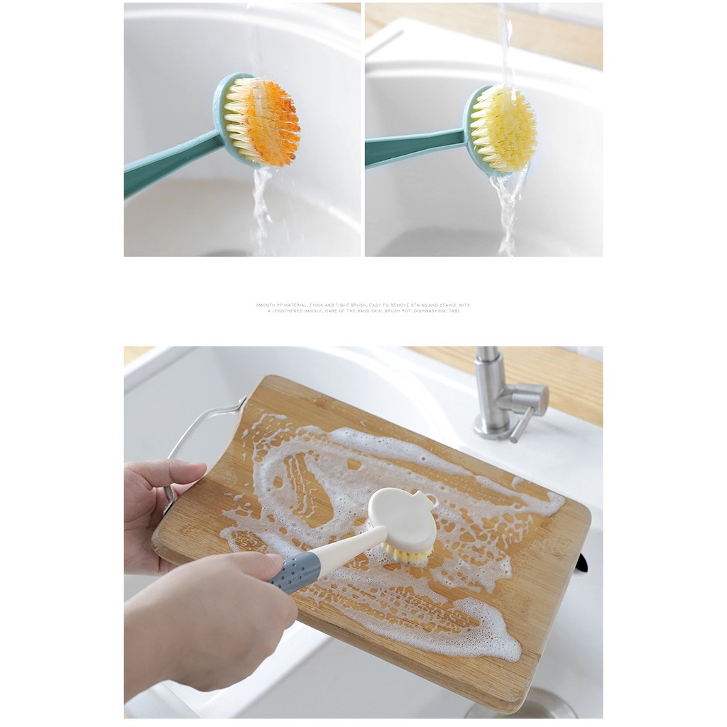 Cọ Vệ Sinh Nhà Bếp Có Tay Cầm Dài Tiện Dụng