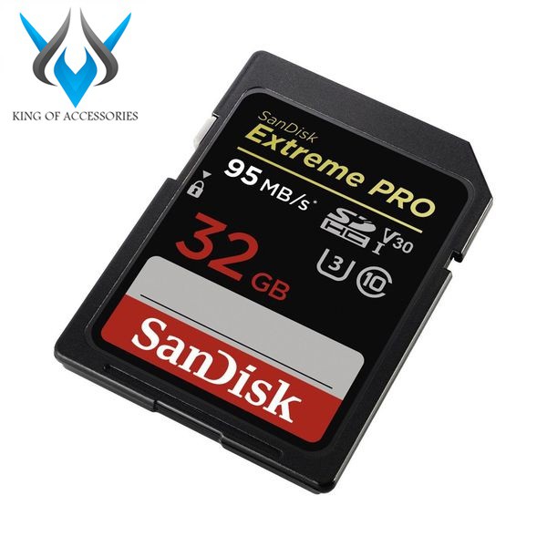 Thẻ nhớ SDHC SanDisk Extreme Pro 633x 32GB Class 10 UHS-I U3 95MB/s (Đen)