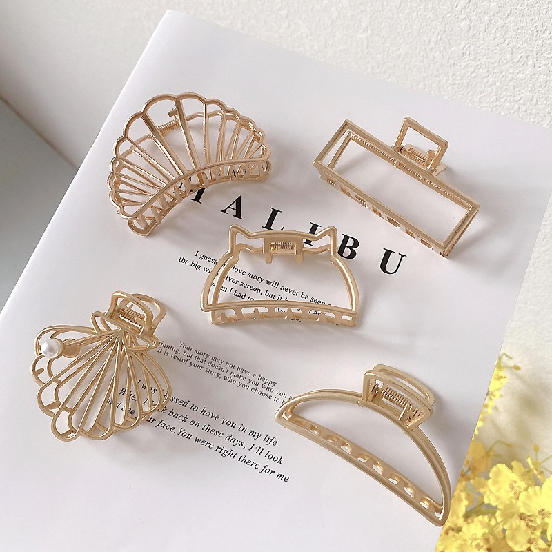HOT TREND_ Kẹp Búi Tóc Cỡ Lớn Cho Nữ [ 10 Mẫu]