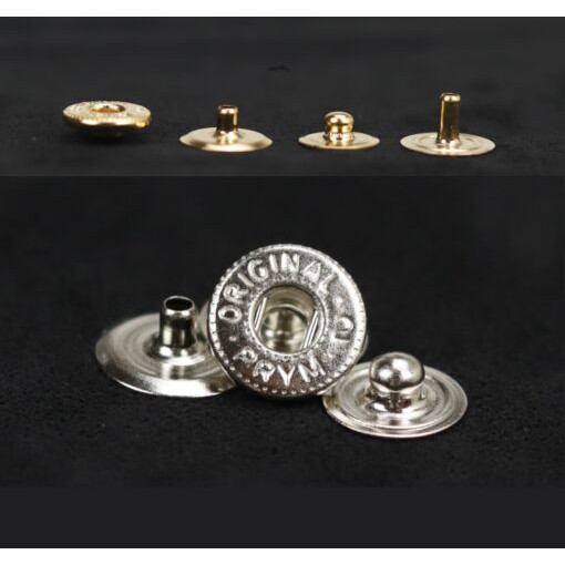 5 bộ cúc âm Prym Ý 9.3mm - phụ kiện làm đồ da handmade