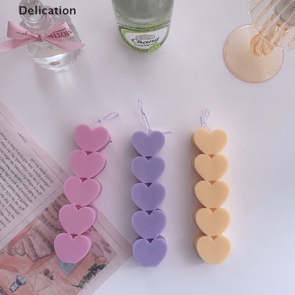 Khuôn Trong Suốt Hình Trái Tim 5 Hình Trái Tim Độc Đáo Làm Cọ Trang Điểm Cho Tiệc Cưới