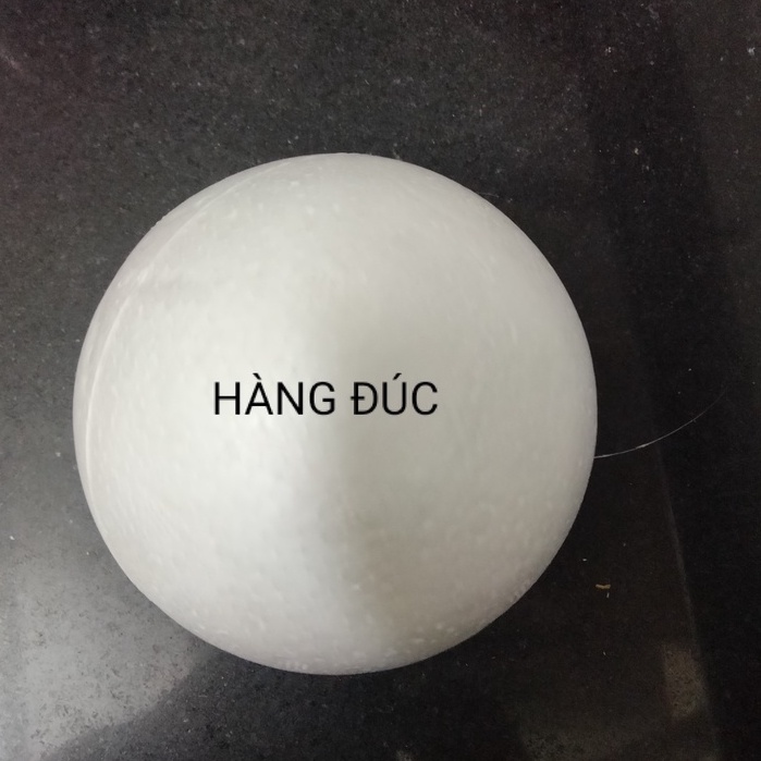 Quả cầu xốp kích thước đường kính 2cm,3cm,4cm,5cm, 6cm, 8cm, 10cm, 12cm [ HÀNG ĐÚC]