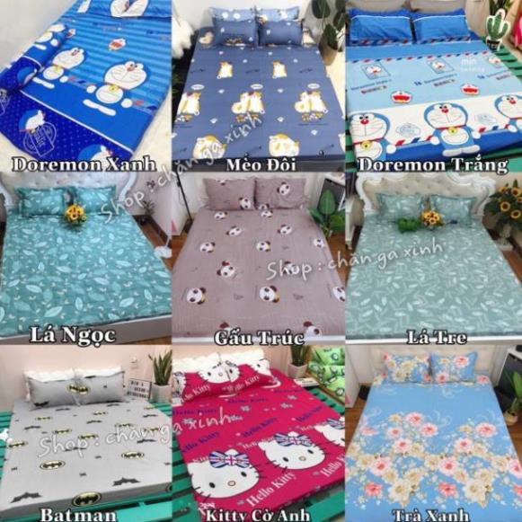 Vỏ gối ôm Cotton Poly nhiều hoạ tiết ngộ nghĩnh 35x100cm