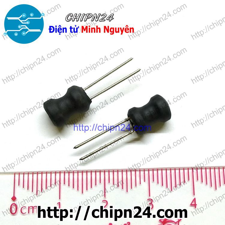 [5 CÁI] Cuộn cảm 6x8mm DIP 1A (68/100/150/220/330/470UH) - [Chọn Loại]