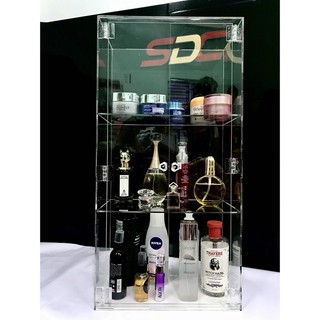 Tủ mica trưng bày mỹ phẩm size (30x16x58)