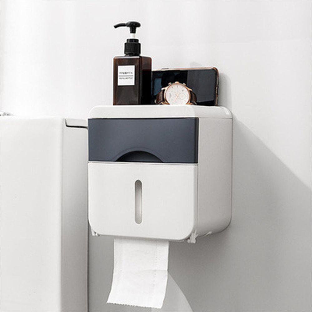 PINEVN Giá Đỡ Cuộn Giấy Vệ Sinh Chống Thấm Nước Tiện Lợi Dành Cho Nhà Tắm