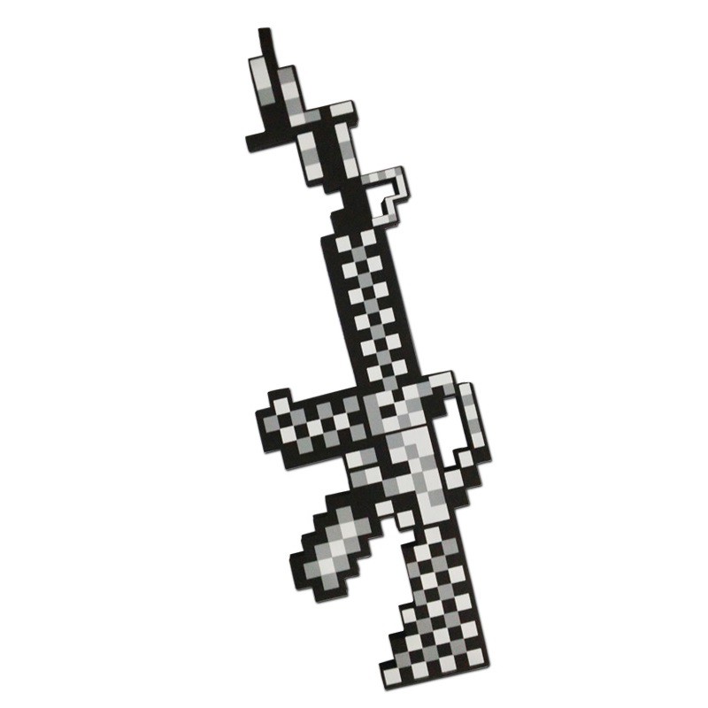 Combo Kiếm-Súng Minecraft iron