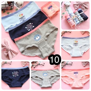 Combo 4 quần chip cotton