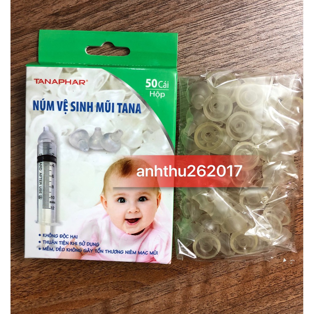 Núm vệ sinh mũi Tana ( núm hút mũi silicon)