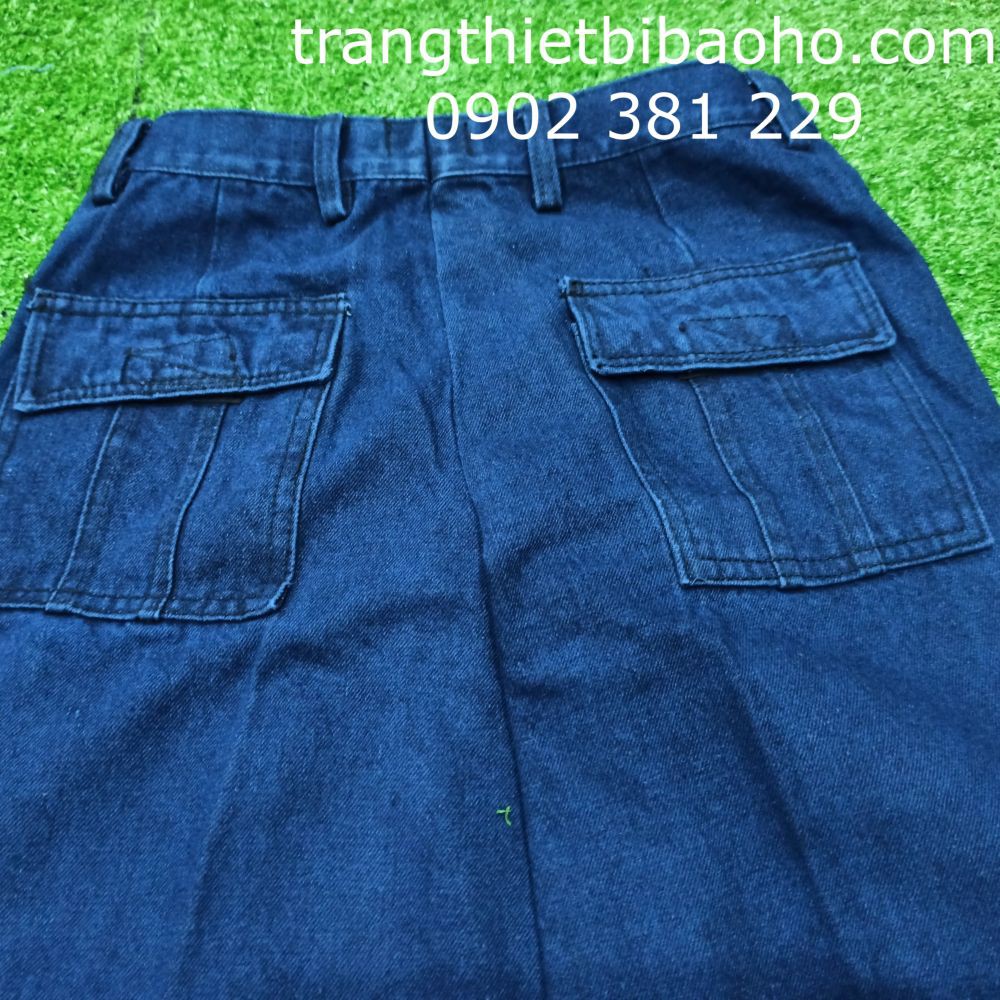 Bán lẻ quần, áo jeans thợ hàn, điện lực xanh đen (ngoài đậm hơn hình)