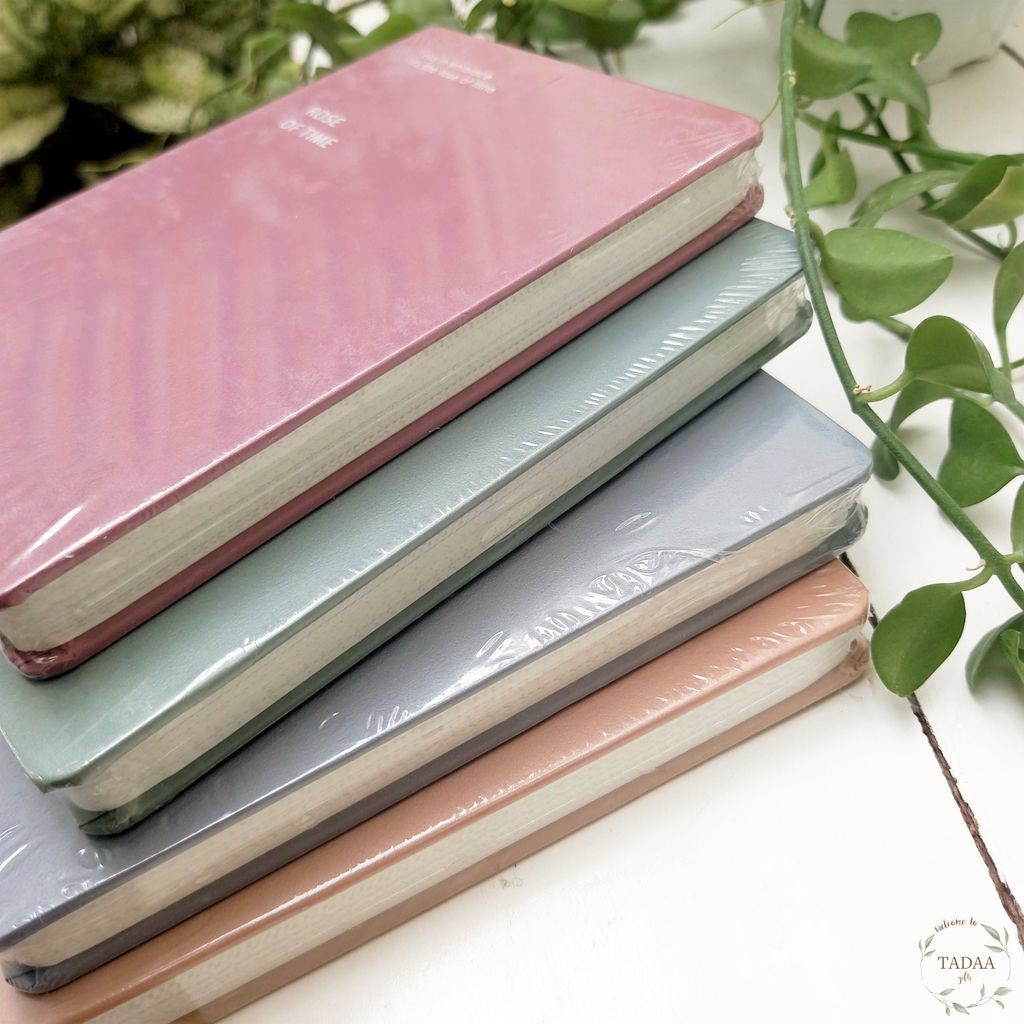 Sổ nhật ký mini màu pastel đơn giản cho học sinh, sổ tay basic
