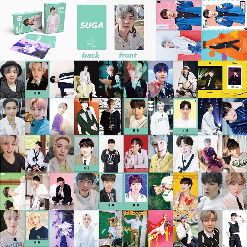 Hộp 54 Thẻ Hình LOMO Card Nhóm Nhạc BTS 2022