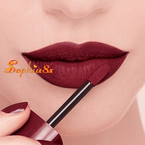 Son kem BJ Bourjois 24 Velvet Black Plum màu mận chín thẫm