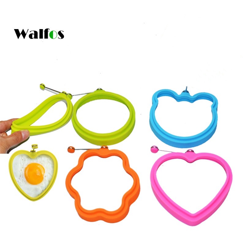 Khuôn Đổ Trứng Walfos Bằng Silicon Hình Vòng Nhẫn Chống Dính Đảm Bảo An Toàn Thực Phẩm 100%