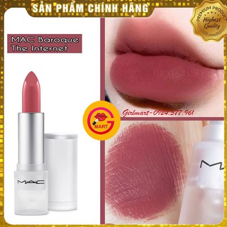 [Sỉ] Son MAC chuẩn auth Sugerdada - Cameo - Iternet  vỏ bạc limited
