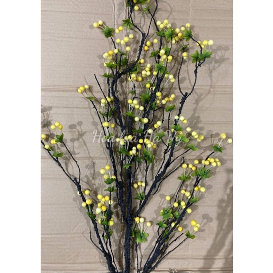 Cành Điểm Tuyết Cổ Cắm Trang Trí | Hoa Giả Cành Giả | Hà Hoa Flower