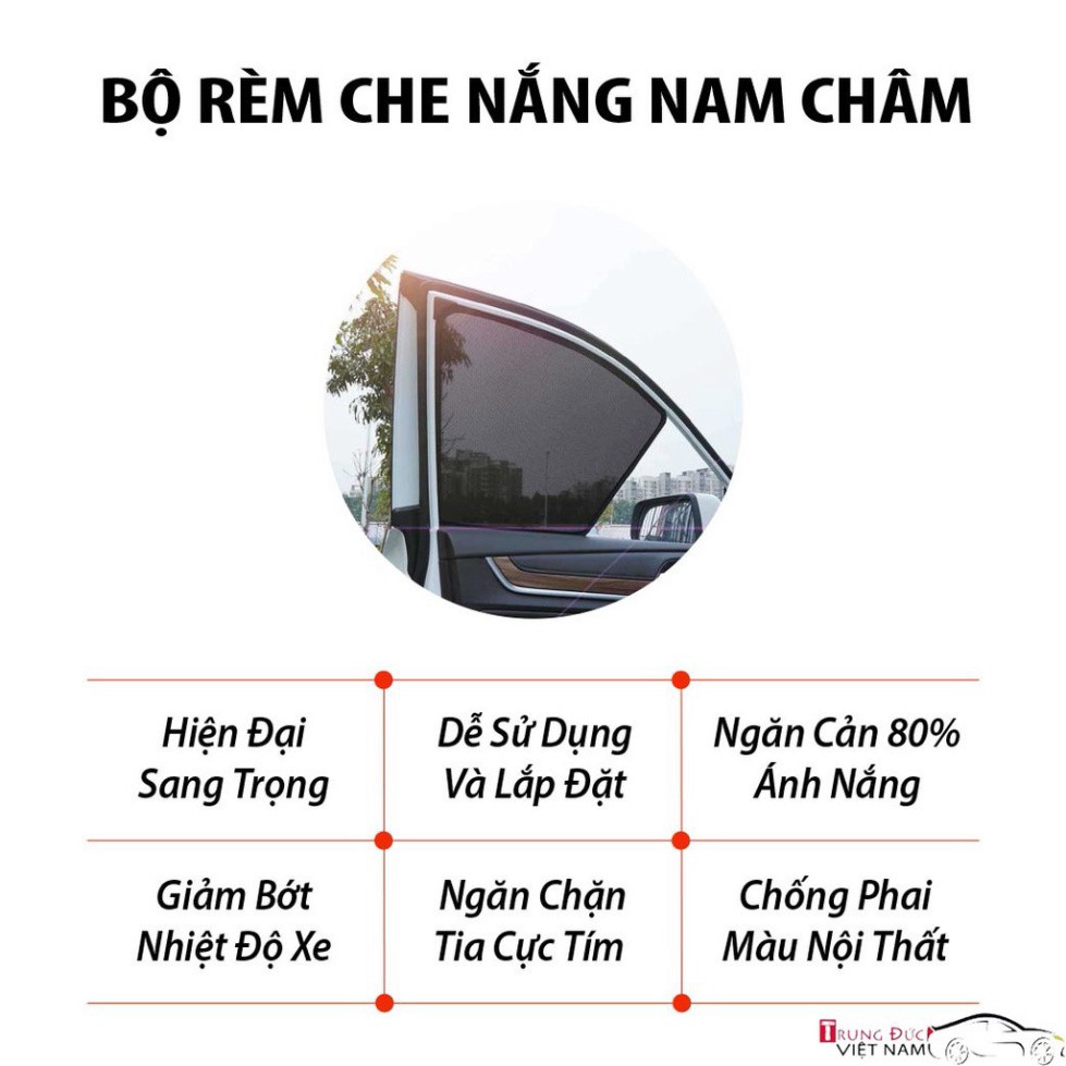 Rèm Che Nắng Nam Châm Xe MAZDA 3 2015-2021 HATBACK, SEDAN Hàng Cao Cấp Loại 1 -FREE SHIP