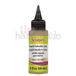 Đất sét loãng Liquid Sculpey 59ml màu vàng Gold