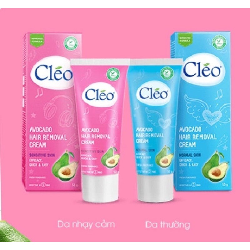 KEM TẨY LÔNG CLÉO CHIẾT XUẤT BƠ 50Ml  DATE 2024 | BigBuy360 - bigbuy360.vn