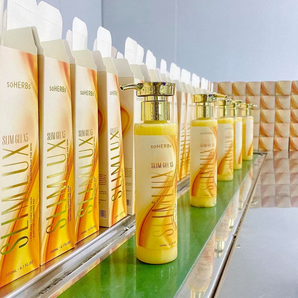 GEL TAN MỠ - SLIM LUX SLIM GEL X5 SOHERBS (200ml)