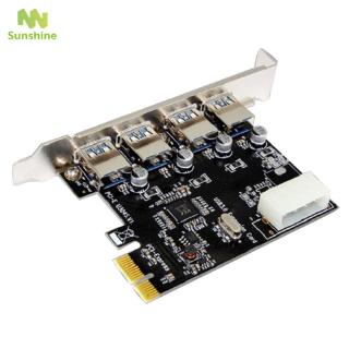 Card Mở Rộng 4 Cổng Usb 3.0 Pci-E