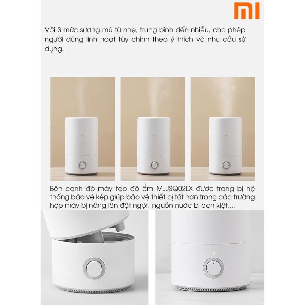 Máy tạo độ ẩm Mijia Xiaomi MJJSQ02LX 4L Chính hãng