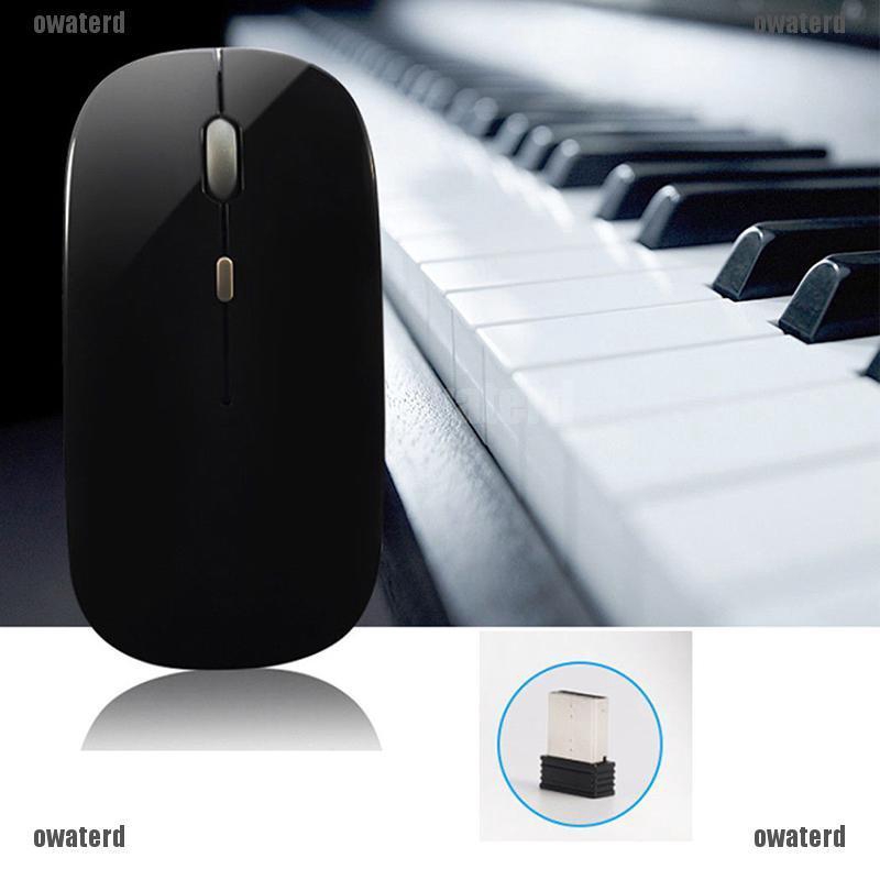 ★GIÁ RẺ★ Rechargeable Bluetooth Wireless Mouse Silent USB Optical Mice for Computer PC