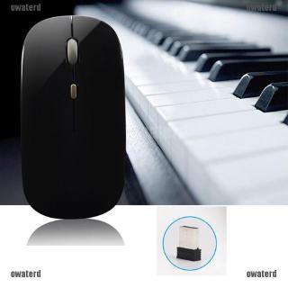 ★GIÁ RẺ★ Rechargeable Bluetooth Wireless Mouse Silent USB Optical Mice for Computer PC
