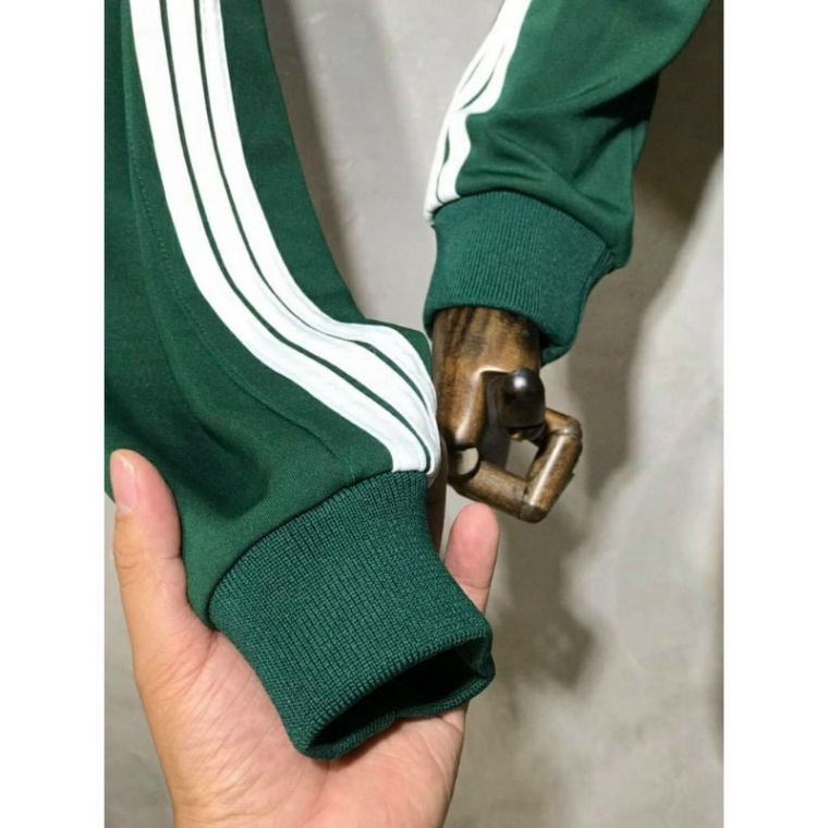 Bộ quần áo thể thao nam nữ BUN STORE - Bộ Das nam nữ 3 sọc có khóa kéo 3 màu
